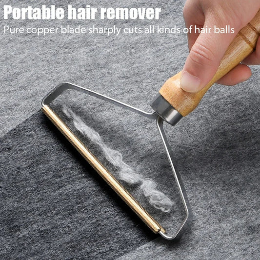 Pet Hair Remover Portable Manual Scraper Cleaner 