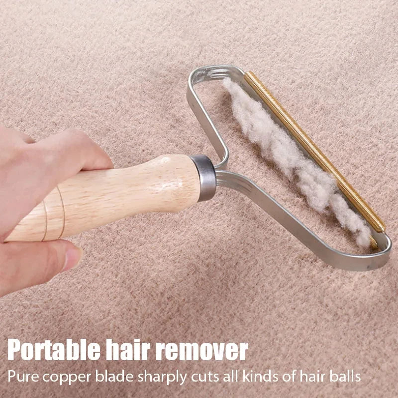 Pet Hair Remover Portable Manual Scraper Cleaner 